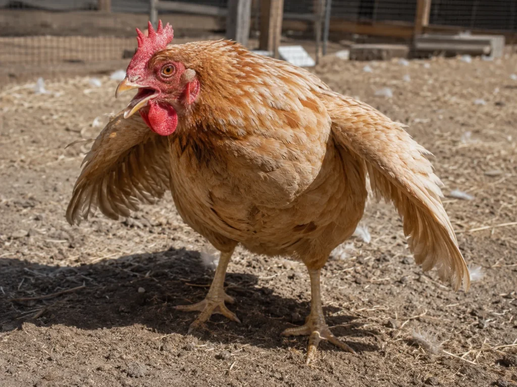 chicken warning signs of heat stress